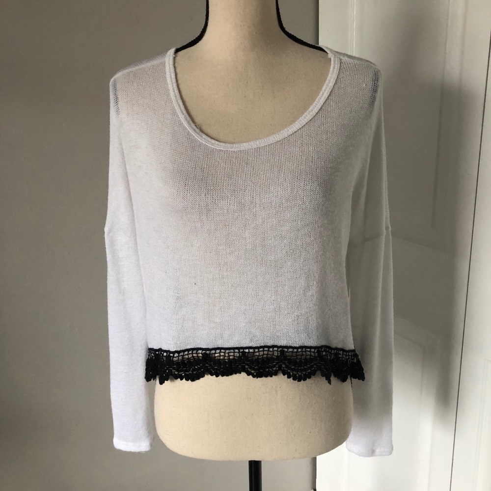 ❤️3X20 SCOTTY WHITE KNITTED SWEATER TOP | S